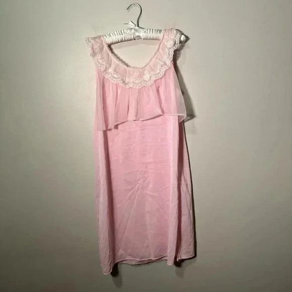 Vintage cottagecore slip dress M - Picture 3 of 7